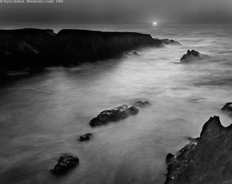 Wynn Bullock - Mendocino Coast, 1968