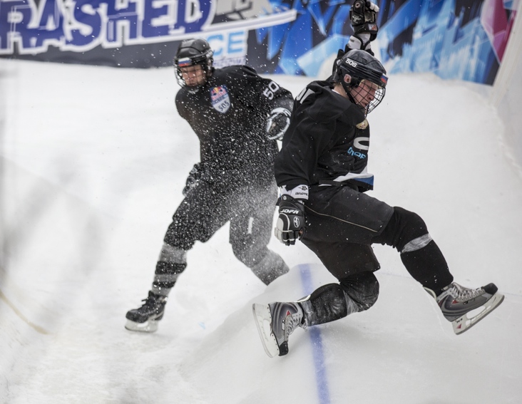 Red Bull Crashed Ice на Воробьевых горах