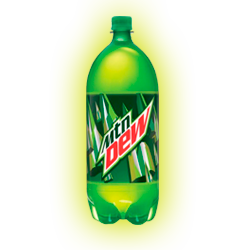 Светящийся Mountain Dew