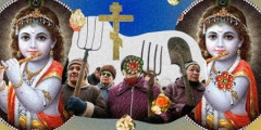 Жители Подмосковья готовят акцию против строительства кришнаитского храма
